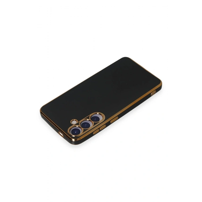 Mey İthalat®  Samsung Galaxy S24 Kılıf Volet Silikon - Siyah