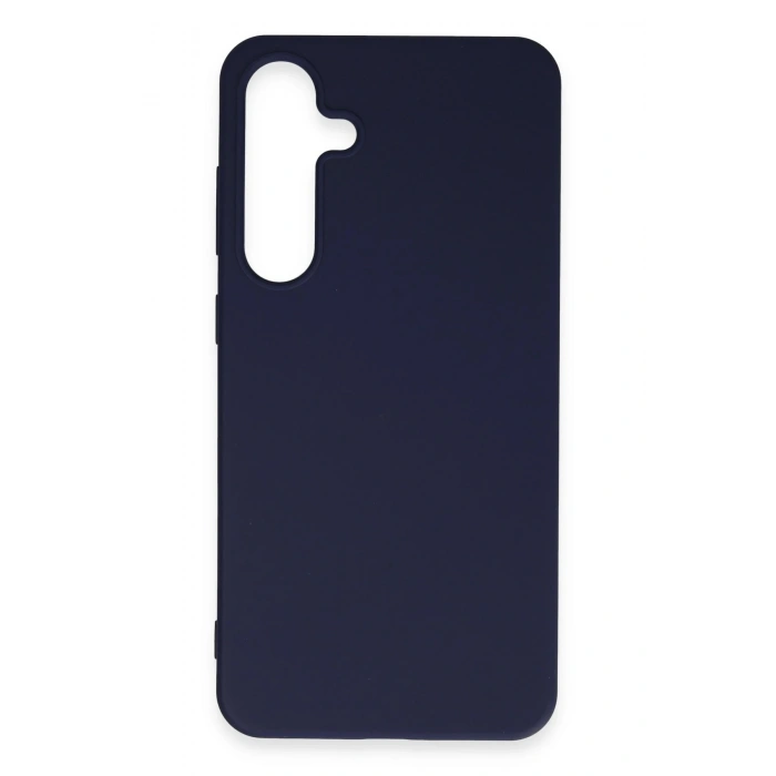 Mey İthalat®  Samsung Galaxy S24 Plus Kılıf First Silikon - Lacivert