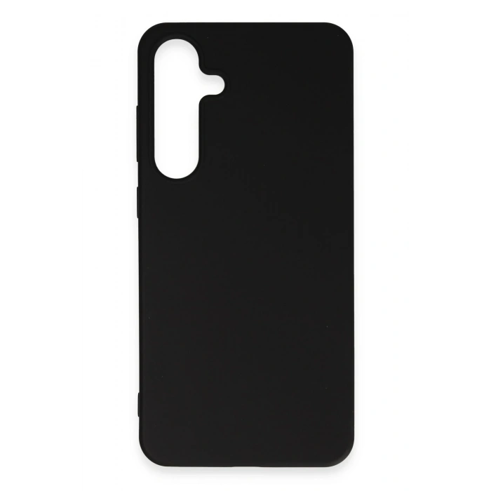 Mey İthalat®  Samsung Galaxy S24 Plus Kılıf First Silikon - Siyah