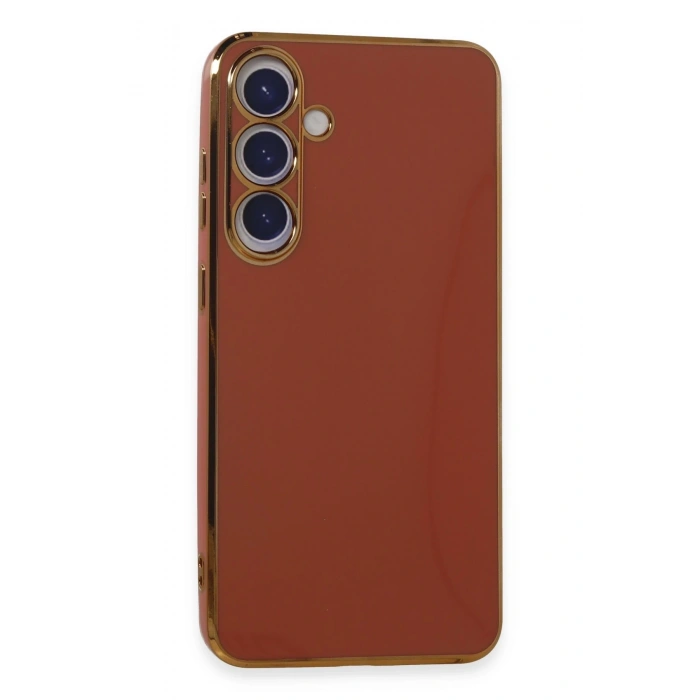 Mey İthalat®  Samsung Galaxy S24 Plus Kılıf Volet Silikon - Kırmızı