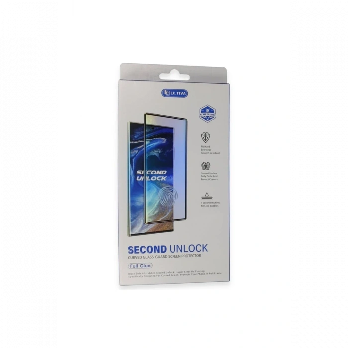 Mey İthalat®  Samsung Galaxy S24 Ultra Durable Full Glue Curved Cam