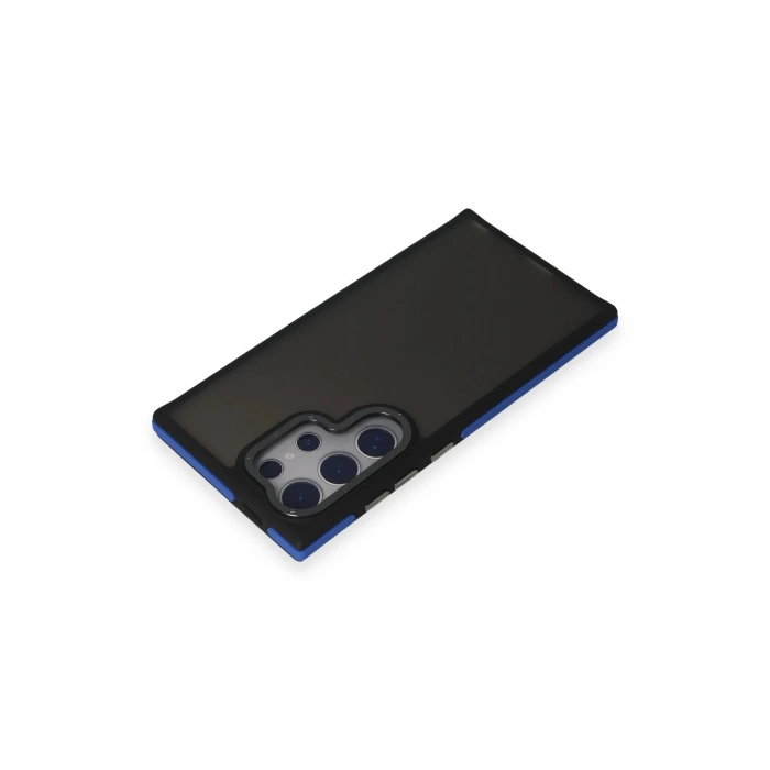 Mey İthalat®  Samsung Galaxy S24 Ultra Harvel Kapak - Lacivert