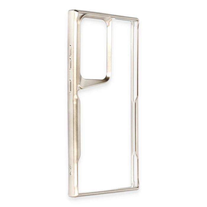 Mey İthalat®  Samsung Galaxy S24 Ultra Kılıf Boyi Silikon Kapak - Titan Gri