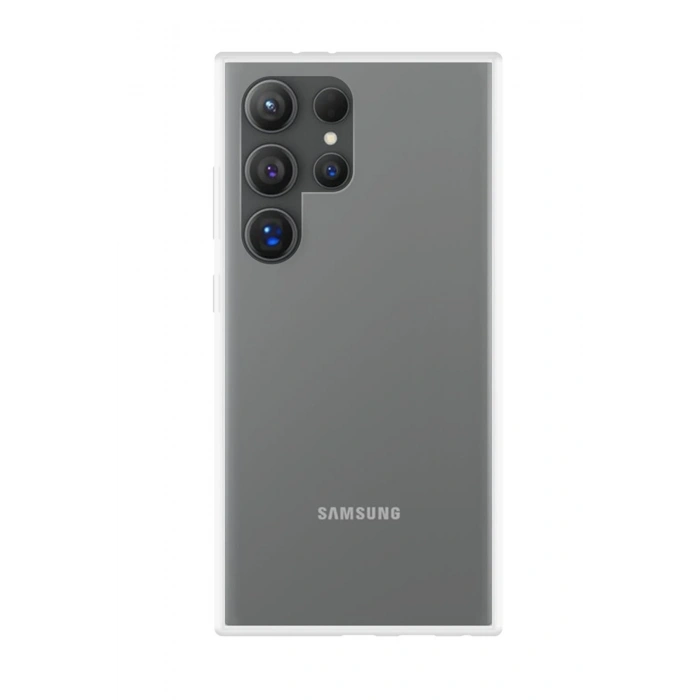 Mey İthalat®  Samsung Galaxy S24 Ultra Kılıf Lüx Şeffaf Silikon