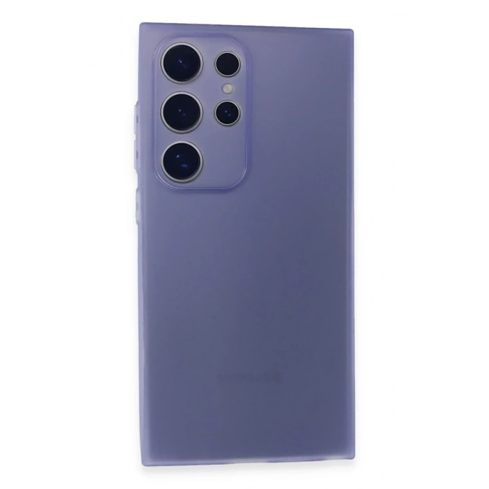 Mey İthalat®  Samsung Galaxy S24 Ultra Kılıf Puma Silikon - Mor