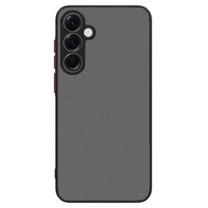 Mey İthalat®  Samsung Galaxy S25 Kılıf Montreal Silikon Kapak - Siyah
