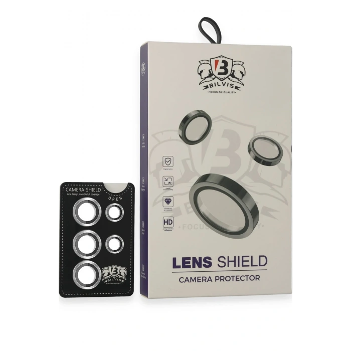 Mey İthalat®  Samsung Galaxy S25 Ultra Bilvis Titan Kamera Lens - Gümüş