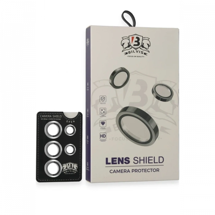 Mey İthalat®  Samsung Galaxy S25 Ultra Bilvis Titan Kamera Lens - Gümüş