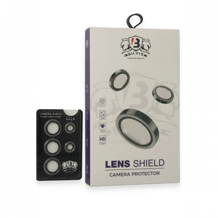 Mey İthalat®  Samsung Galaxy S25 Ultra Bilvis Titan Kamera Lens - Titan Gri