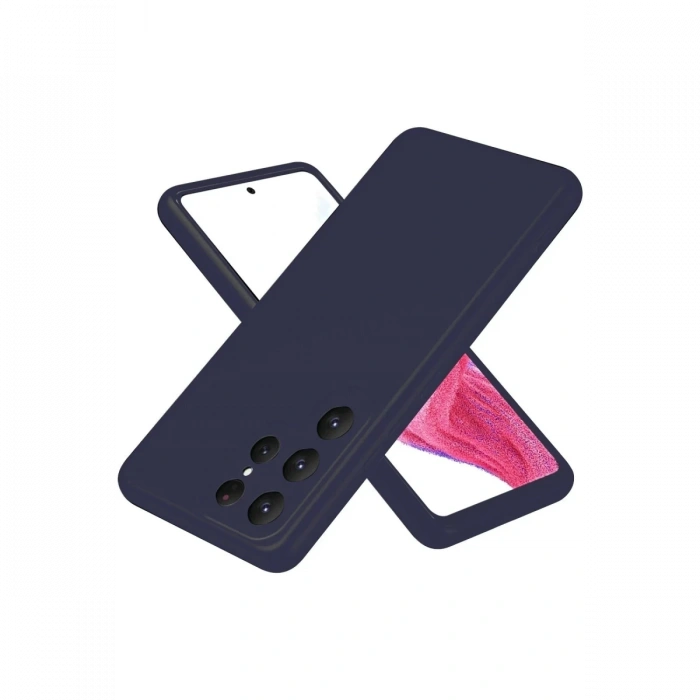 Mey İthalat®  Samsung Galaxy S25 Ultra Kılıf First Silikon - Lacivert