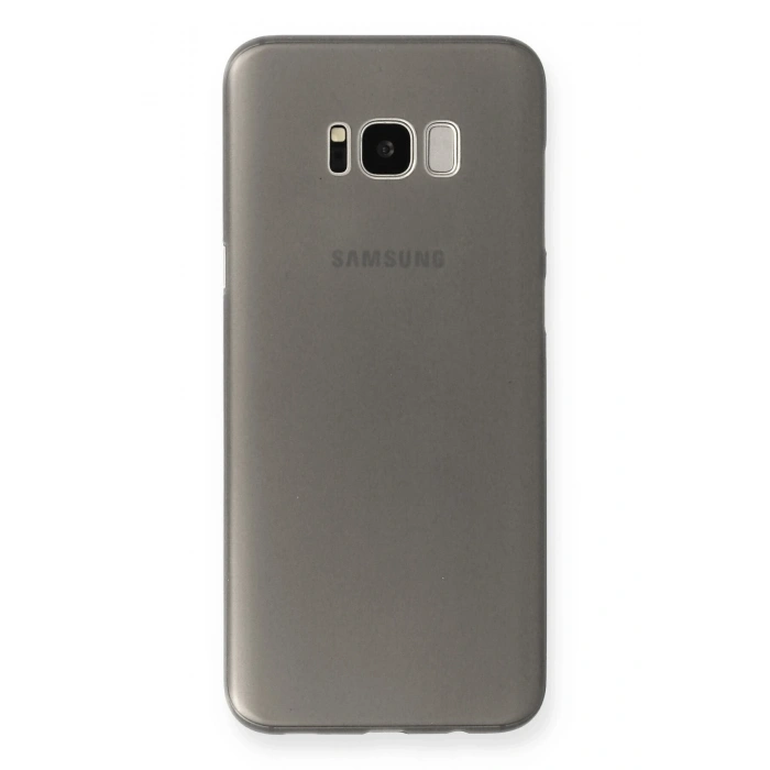 Mey İthalat®  Samsung Galaxy S8 Plus Kılıf PP Ultra İnce Kapak - Beyaz