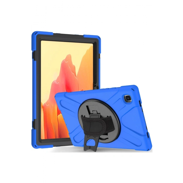 Mey İthalat®  Samsung Galaxy T220 Tab A7 Lite 8.7 Kılıf Amazing Tablet Kapak - Mavi