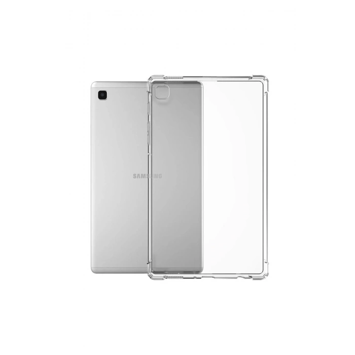 Mey İthalat®  Samsung Galaxy T220 Tab A7 Lite 8.7 Kılıf Anti Shock Tablet Silikon - Şeffaf