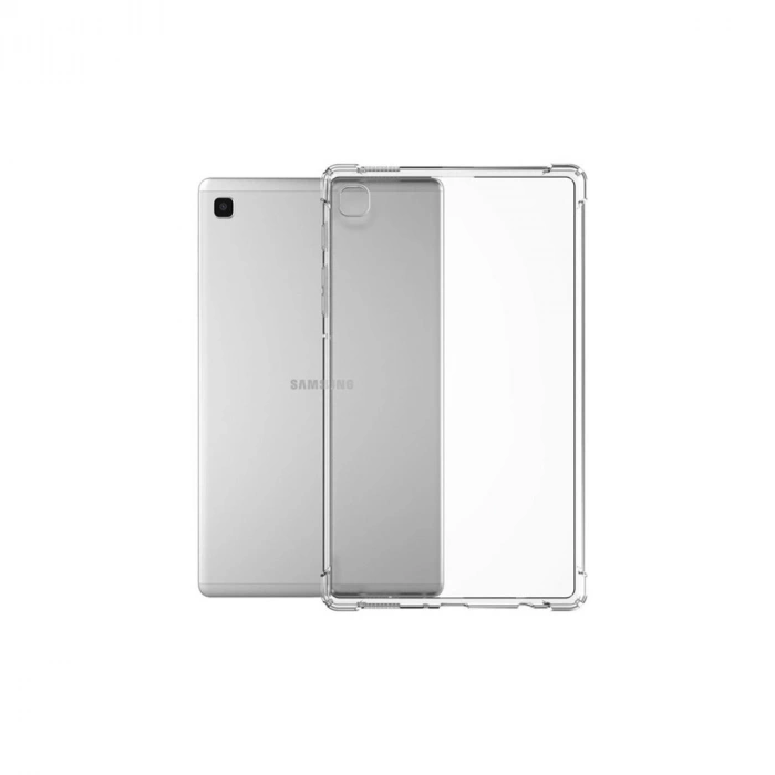 Mey İthalat®  Samsung Galaxy T220 Tab A7 Lite 8.7 Kılıf Anti Shock Tablet Silikon - Şeffaf