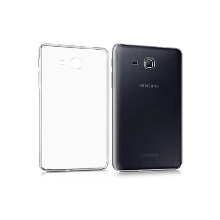 Mey İthalat®  Samsung Galaxy T280 Tab A 7 Kılıf Tablet Şeffaf Silikon