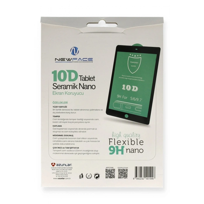 Mey İthalat®  Samsung Galaxy T720 Tab S5e 10.5 Tablet 10D Seramik Nano