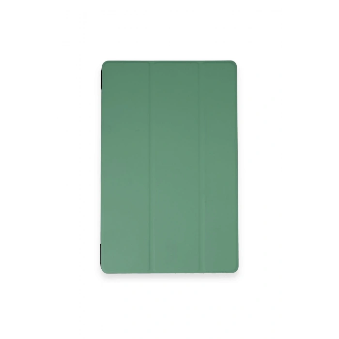 Mey İthalat®  Samsung Galaxy T970 Tab S7 Plus 12.4 Kılıf Tablet Smart Kılıf - Koyu Yeşil