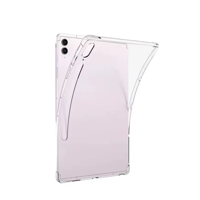 Mey İthalat®  Samsung Galaxy Tab S10 FE Plus 13.1 Kılıf Anti Shock Tablet Silikon - Şeffaf
