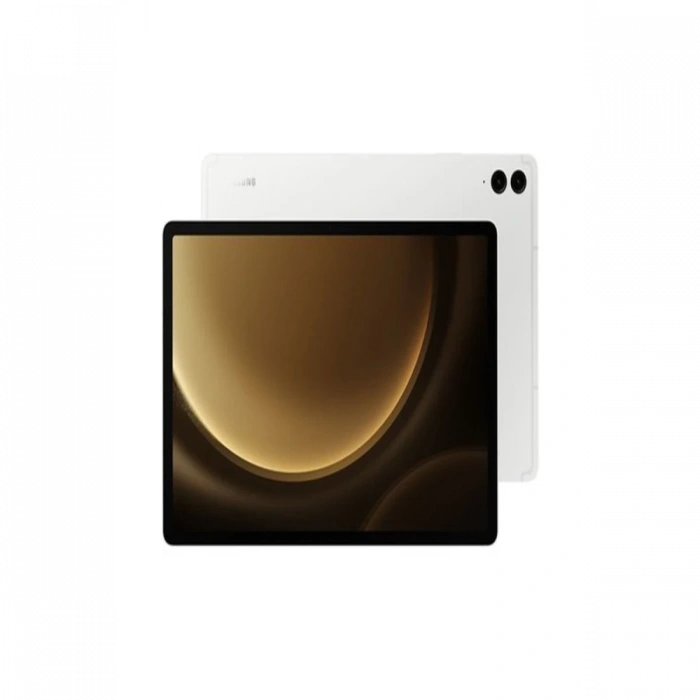 Mey İthalat®  Samsung Galaxy X610 Tab S9 FE Plus 12.4 Kılıf Anti Shock Tablet Silikon - Şeffaf