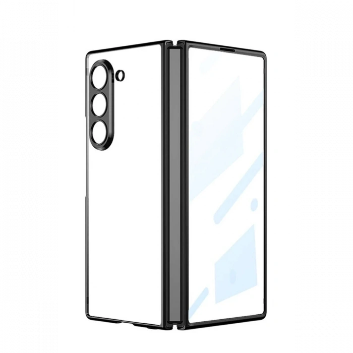 Mey İthalat®  Samsung Galaxy Z Fold 5 Kılıf Fold Element Kapak - Siyah