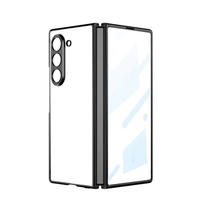 Mey İthalat®  Samsung Galaxy Z Fold 5 Kılıf Fold Element Kapak - Siyah