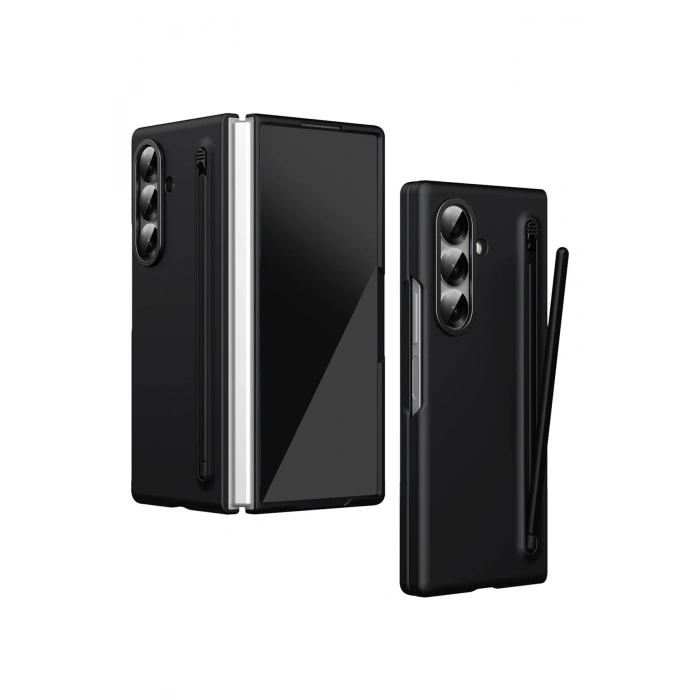 Mey İthalat®  Samsung Galaxy Z Fold 6 Hole Fold Kapak - Siyah