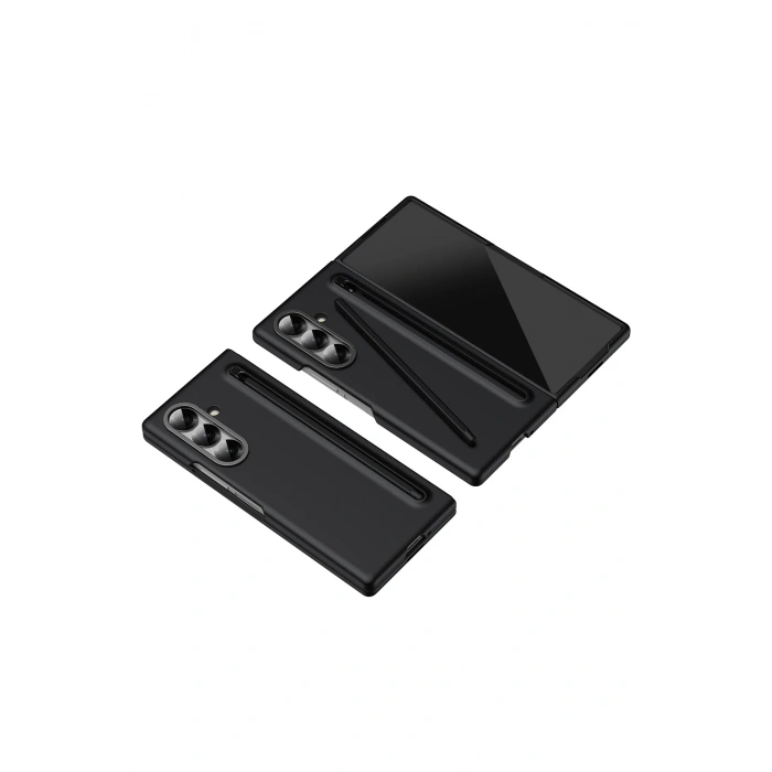 Mey İthalat®  Samsung Galaxy Z Fold 6 Hole Fold Kapak - Siyah