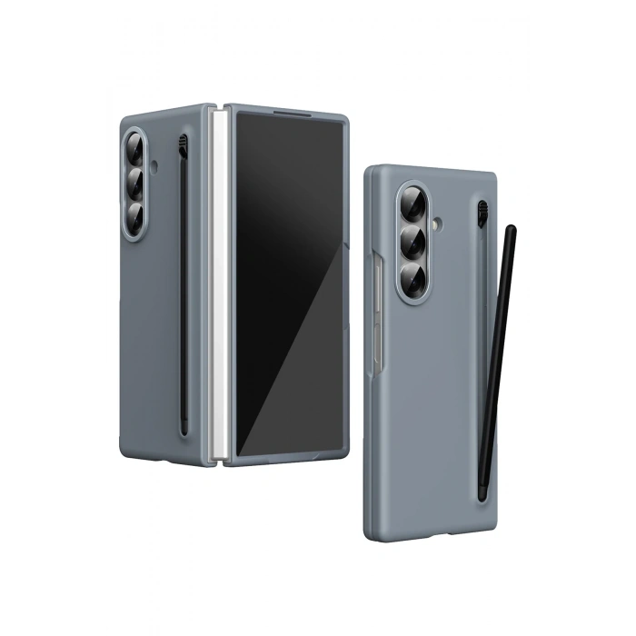 Mey İthalat®  Samsung Galaxy Z Fold 6 Hole Fold Kapak - Titan Gri