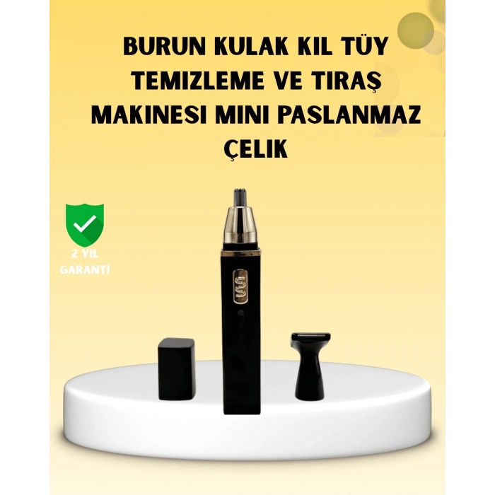 Mey İthalat® Şarjlı burun ve kulak kılı temizleme cihazı