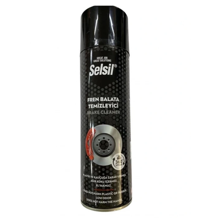 Mey İthalat® Selsil Fren Balata Temizleme Spreyi 500 ml