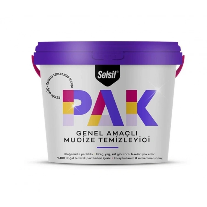 Mey İthalat® Selsil PAK Genel Amaçlı Mucize Temizleyici 500 gr