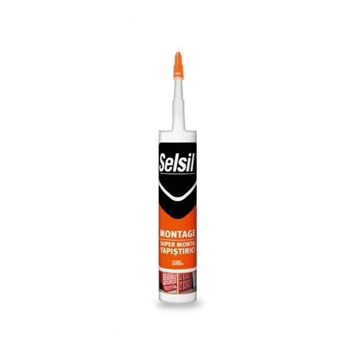 Mey İthalat® Selsil Süper Montaj Yapıştırıcı 300 ml