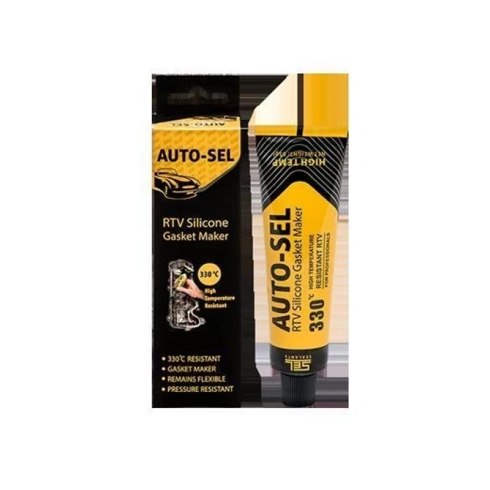Mey İthalat® Selsil Tüp Sıvı Conta Siyah  50 ml