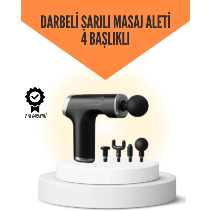 Mey İthalat® Sessiz Çalışan Taşınabilir Kas Masaj Aleti