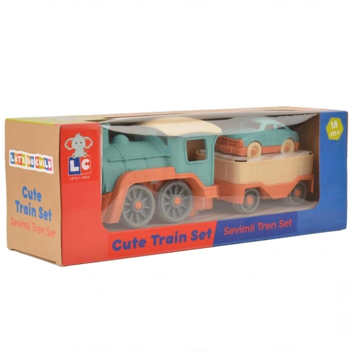 Mey İthalat® Sevimli Arabalı Tren Seti