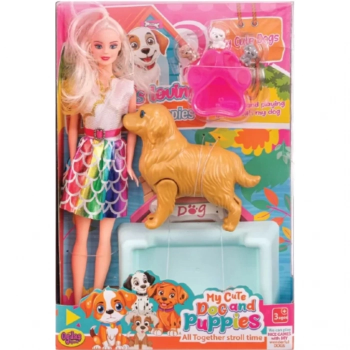 Mey İthalat® Sevimli Köpeklerim Bebek Seti