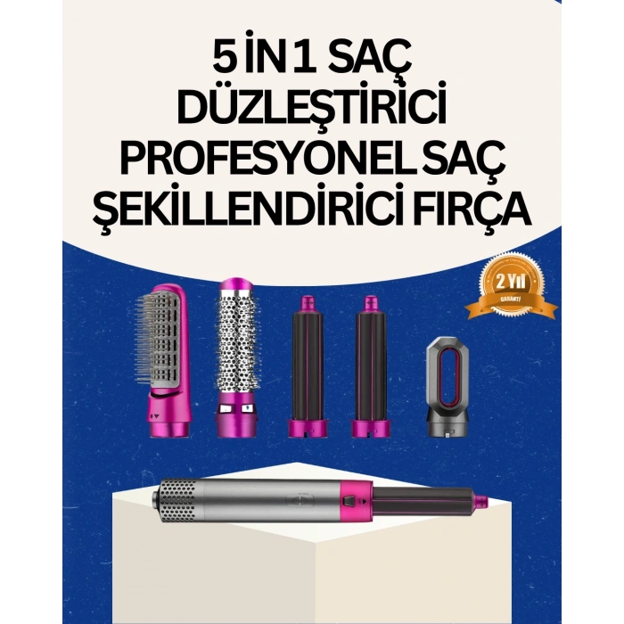 Mey İthalat® Seyahat Boyu Taşınabilir Profesyonel Saç Şekillendirici Set