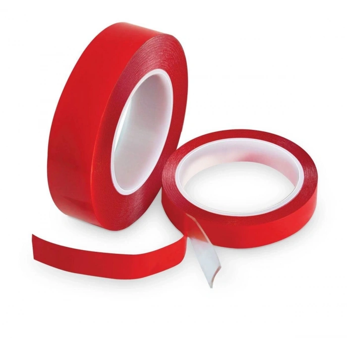 Mey İthalat® Sgs 2520 Şeffaf Çift Taraflı Silikonize Bant 18 mm 2 Metre