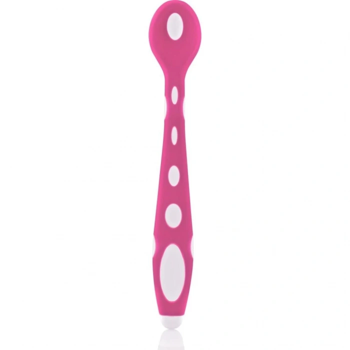 Mey İthalat®  Silikon Mama Kaşığı 563 Pembe Mor
