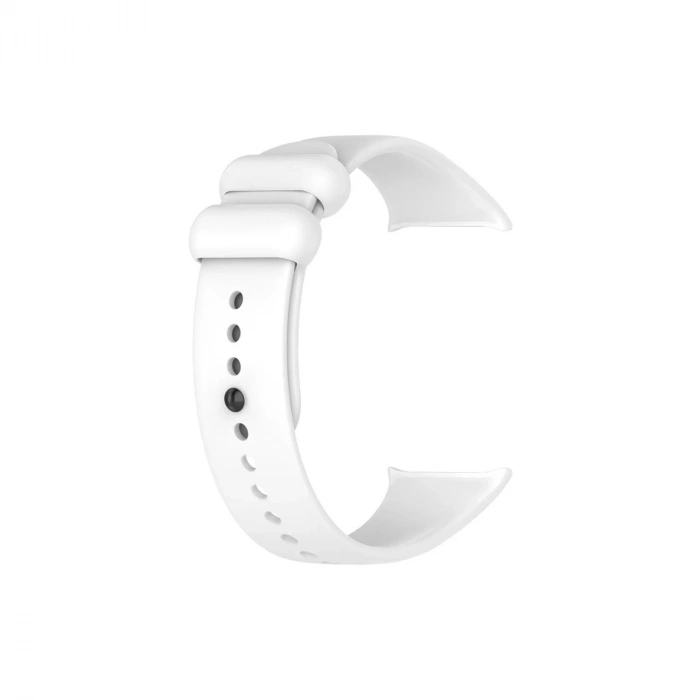 Mey İthalat®   Smart Band 8 Pro Klasik Kordon - Beyaz