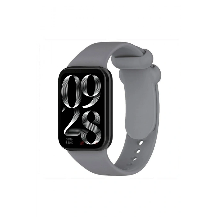 Mey İthalat®   Smart Band 8 Pro Klasik Kordon - Füme