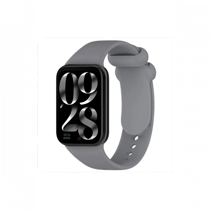 Mey İthalat®   Smart Band 8 Pro Klasik Kordon - Füme