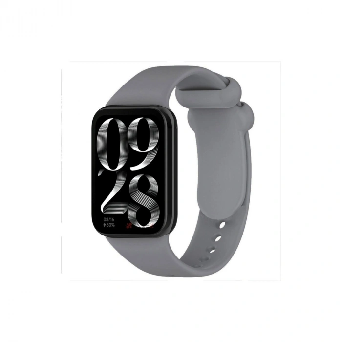 Mey İthalat®   Smart Band 8 Pro Klasik Kordon - Füme