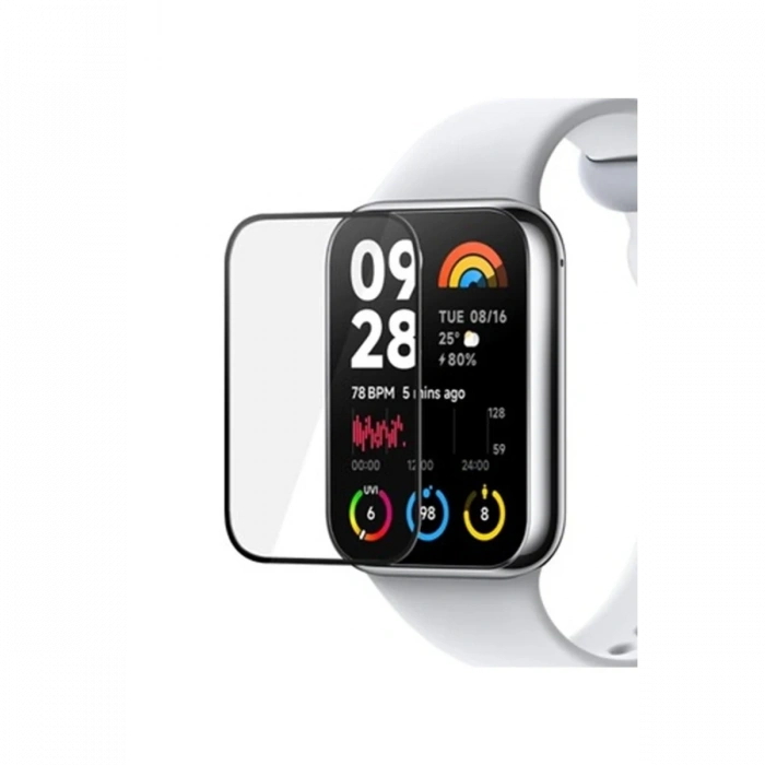 Mey İthalat®   Smart Band 8 Pro Polymer Nano Ekran Koruyucu - Şeffaf