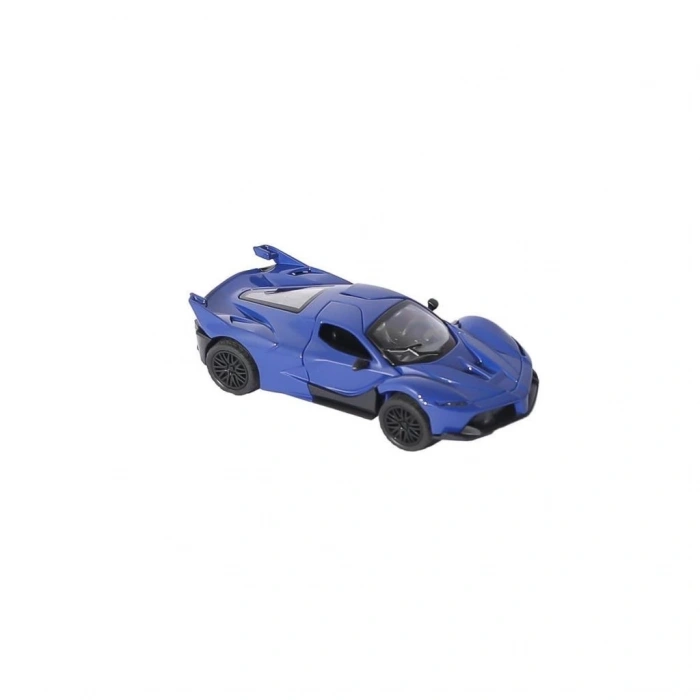 Mey İthalat® SR-1310-11-12-13 Çek Bırak Işıklı ve Müzikli Spor Araba 1:36 -Vardem