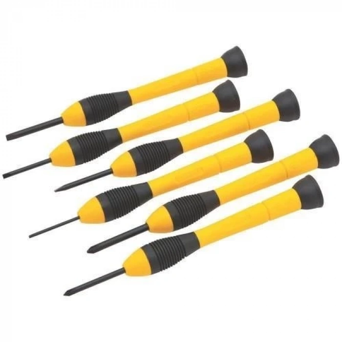 Mey İthalat®  ST066052 Saatçi Tornavida Seti 6 Parça