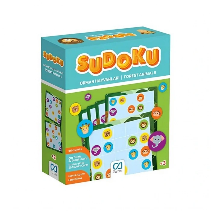 Mey İthalat® Sudoku Orman Hayvanları