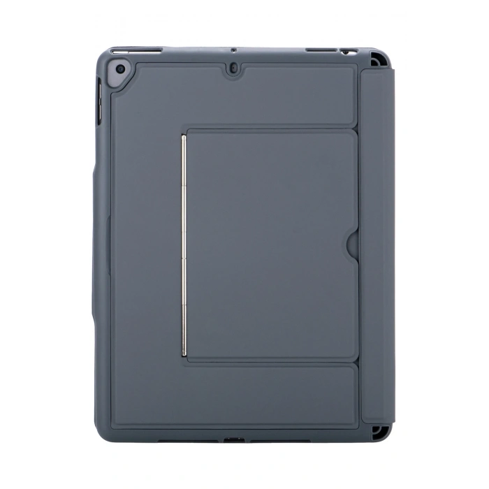 Mey İthalat®   T5506D iPad 10.2 (9.Nesil) Kılıf Palermo Ledli Klavyeli Standlı Tablet Kılıfı - Siyah