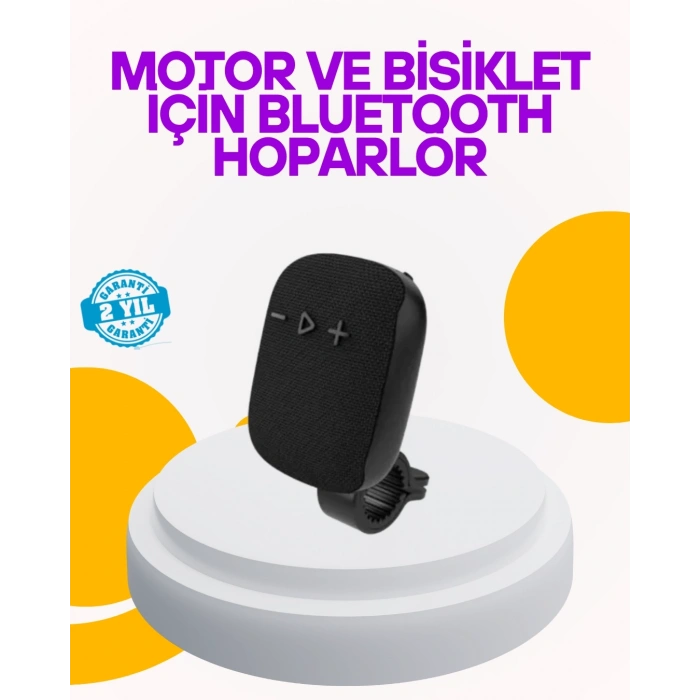 Mey İthalat® Taşınabilir Bluetooth Hoparlör 800mAh Uzun Pil Ömrü