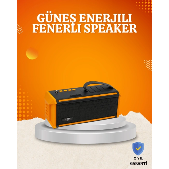 Mey İthalat® Taşınabilir J-IPOX P520 1200 mAh Bluetooth Hoparlör Mikrofonlu